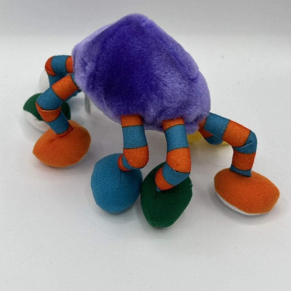 Soundprints Mother Goose ITSY BITSY SPIDER Finger Puppet Plush Mini Stuffed Toy - Picture 4 of 8